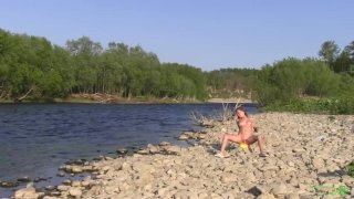 Katya Clover - Rainbow Fleshing on River