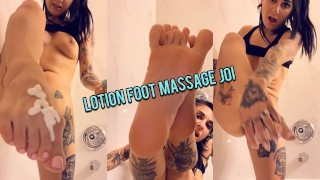 Joanna Angel JOI Foot Fetish Masturbation